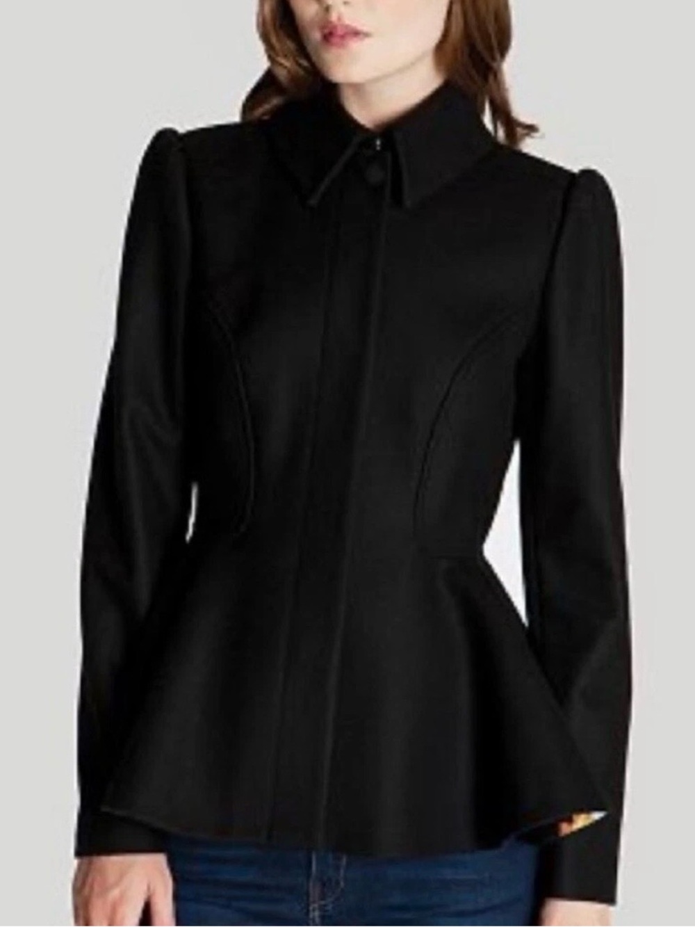 Ted Baker Black Women's Tailored Peplum Jacket